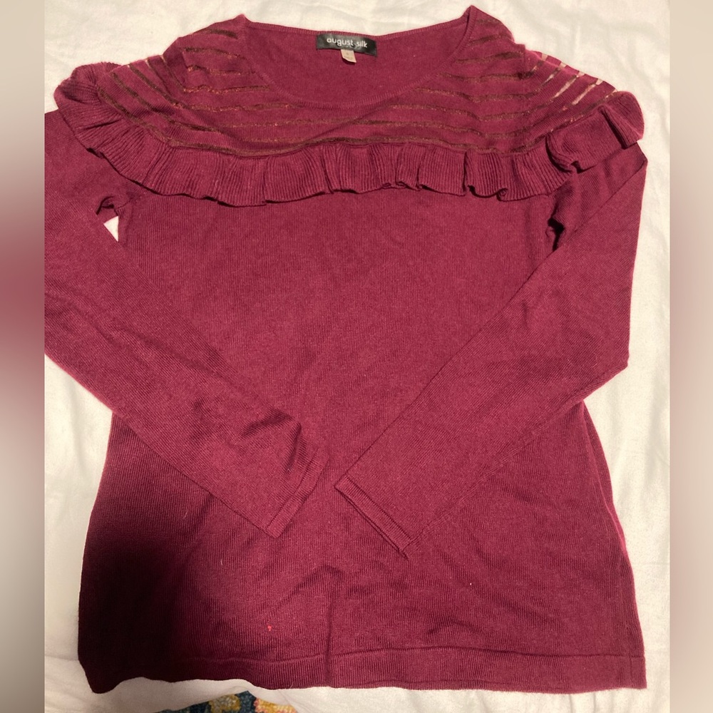 August silk size S sweater Excellent condition- worn a few times